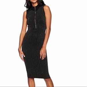 𝐗𝐎𝐗𝐎 Women's Mockneck Lurex Gold Hard